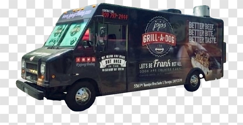 Food Truck Hot Dog Chili Barbecue Jojo's Grill-A-Dog - FoodTruck Transparent PNG