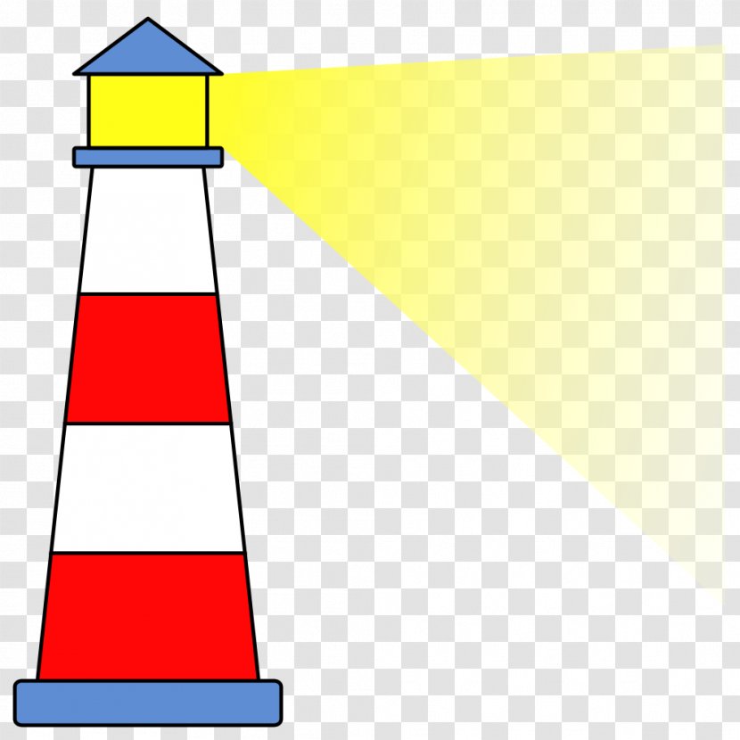 Clip Art Openclipart Image Free Content Vector Graphics - Yellow - Lighthouse Transparent PNG