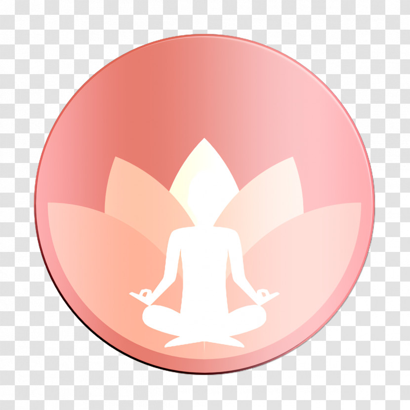 Meditation Icon Yoga Icon Lotus Position Icon Transparent PNG