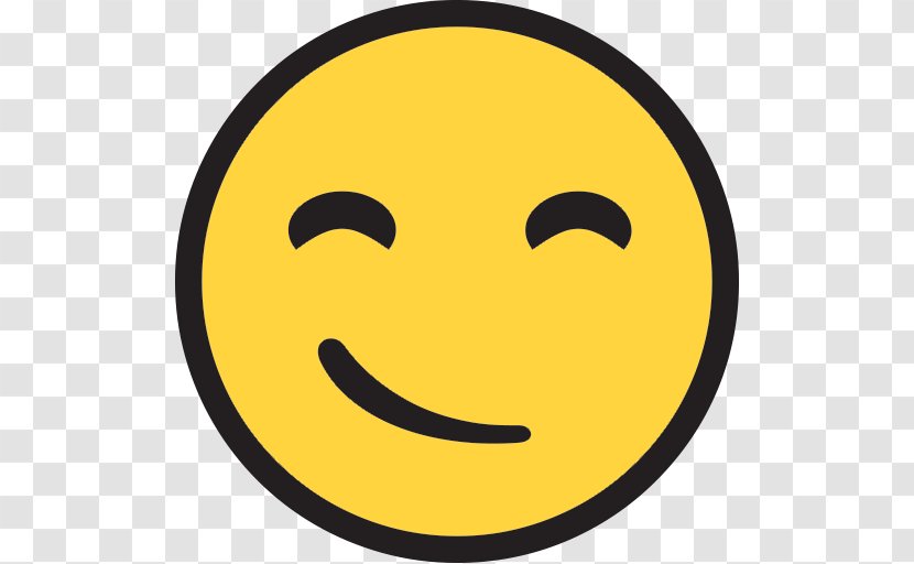Smiley Emoji Smirk Emoticon - Facial Expression Transparent PNG