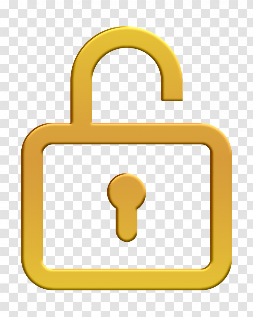Unlock Icon UI Interface Icon Transparent PNG