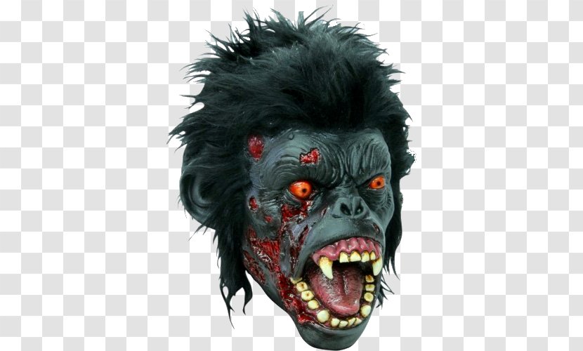 Gorilla Mask Chimpanzee Horror Fiction - Frame Transparent PNG