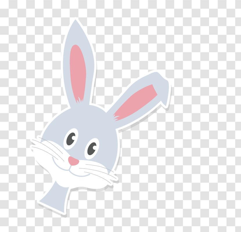 Domestic Rabbit Easter Bunny Hare - Software - Cute Transparent PNG