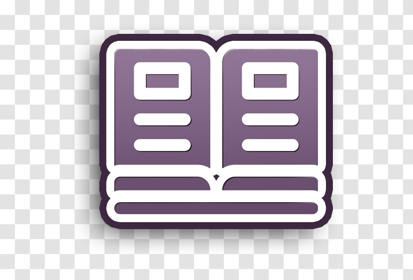 Book Icon Open Book Icon Education Icon Transparent PNG