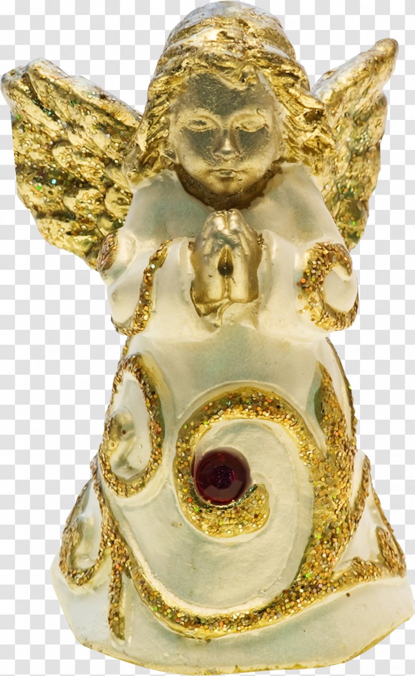 Angel Figurine Doll Christmas Ornament - Vintage - Angels Transparent PNG