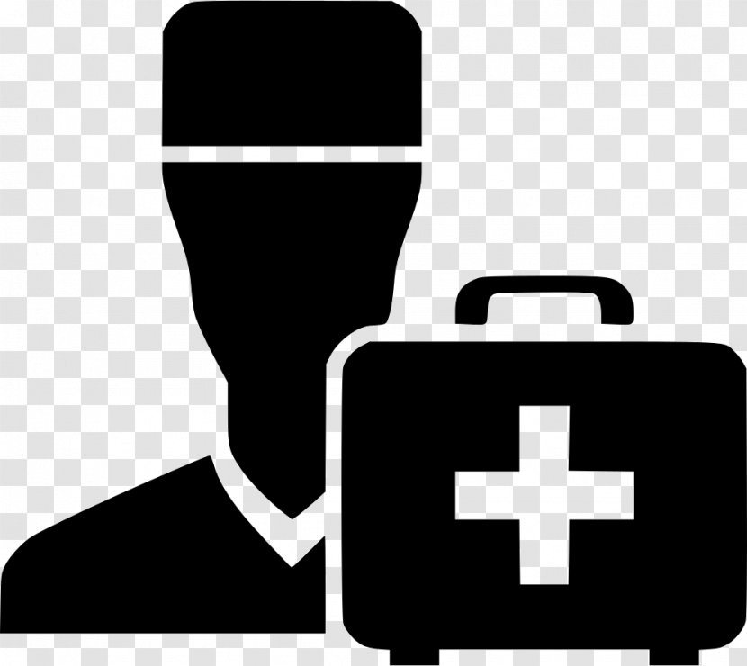 First Aid Kits Health Care Illustration - Silhouette - Black Nurse Transparent PNG