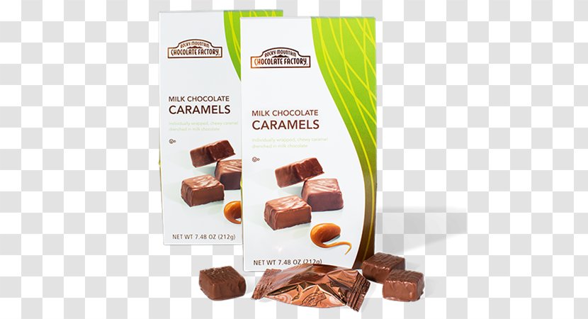 Praline Fudge Chocolate Bar Rocky Mountain Factory Milk - Flavor - MILK CARAMEL Transparent PNG
