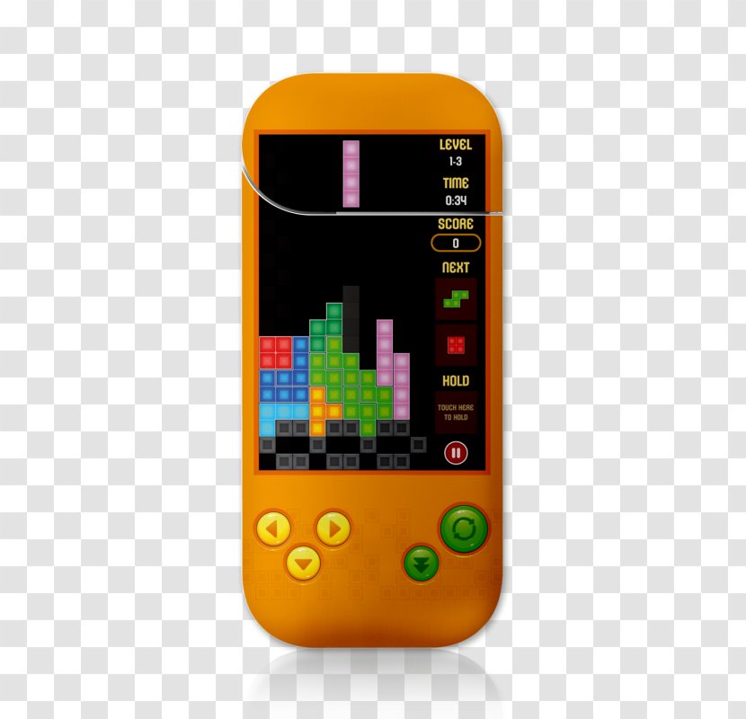 Tetris! Puzzle Game Feature Phone Video - Smartphone Transparent PNG
