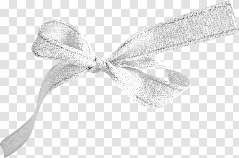 Ribbon Textile Silver - Material - Bow Cloth Transparent PNG