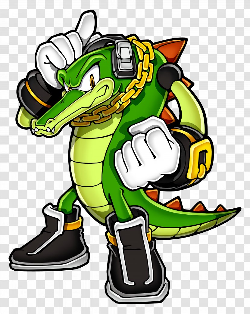 Sonic Heroes The Hedgehog Knuckles' Chaotix Vector Crocodile - Knuckles Transparent PNG