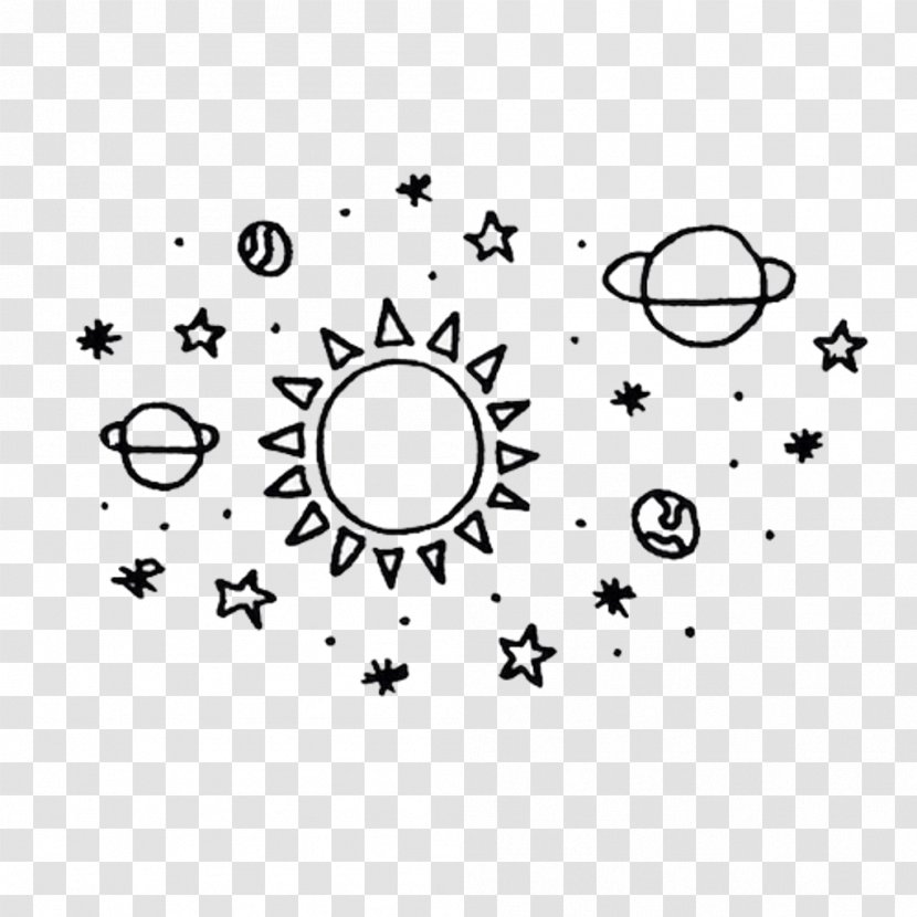 Drawing Planet Doodle Earth - Pencil - Star Transparent PNG