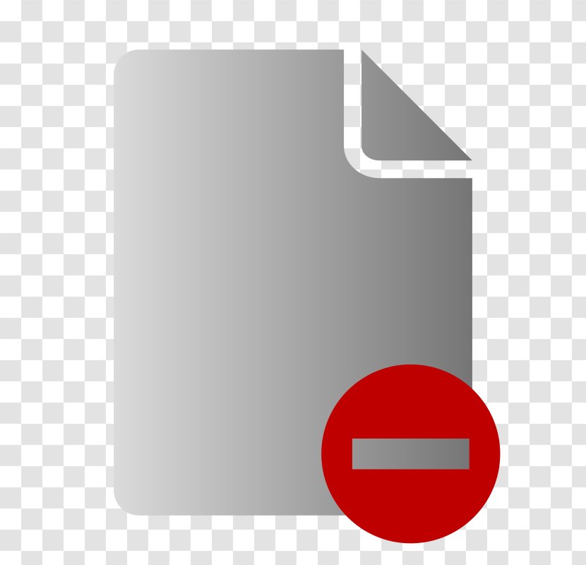Clip Art - Logo - Delete Cliparts Transparent PNG