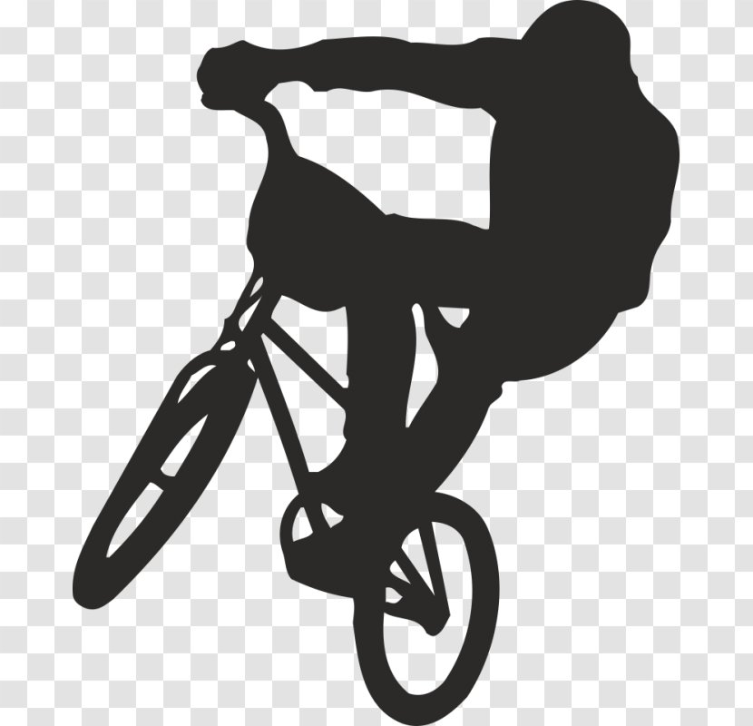 BMX Bike Bicycle Cycling Wall Decal - Part Transparent PNG