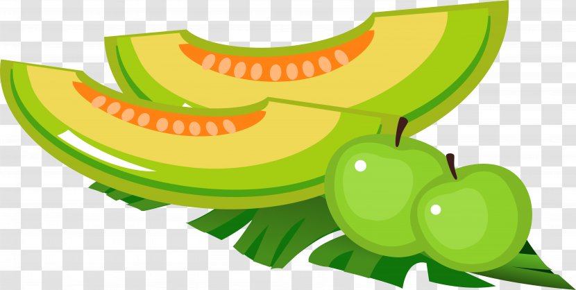 Cartoon Summer Fruit - Drink - Melon Transparent PNG
