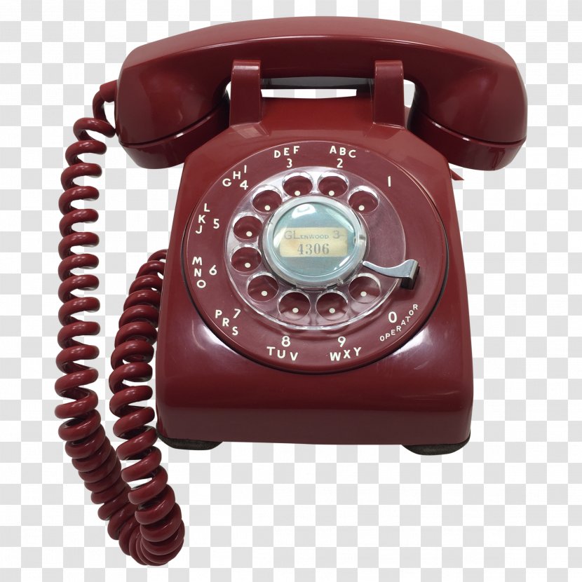Rotary Dial Push-button Telephone Telecommunications Home & Business Phones - Phone Transparent PNG