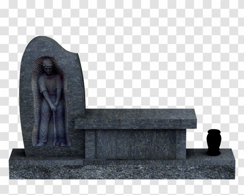 Headstone Cemetery Memorial Bench Rock - Stone Transparent PNG