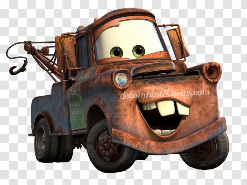 Cars Mater-National Championship Lightning McQueen 3: Driven To Win - Larry The Cable Guy Transparent PNG
