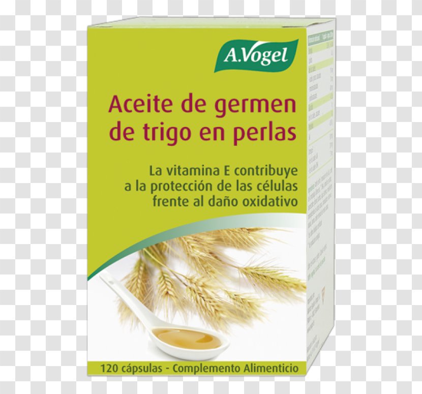 Sprouted Wheat A.Vogel Germ Oil 120Perlas Vegetarian Cuisine - Food - Trigo Transparent PNG