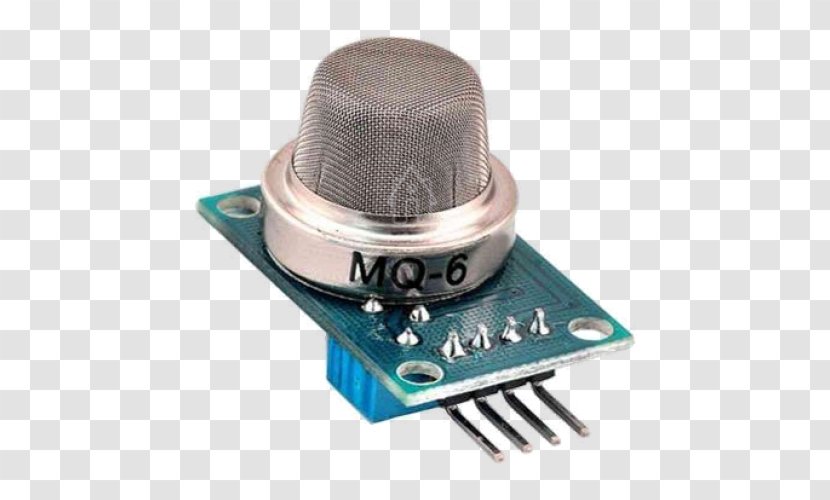 Electronic Component Gas Detector Liquefied Petroleum Sensor - Electronics - Lpg Transparent PNG