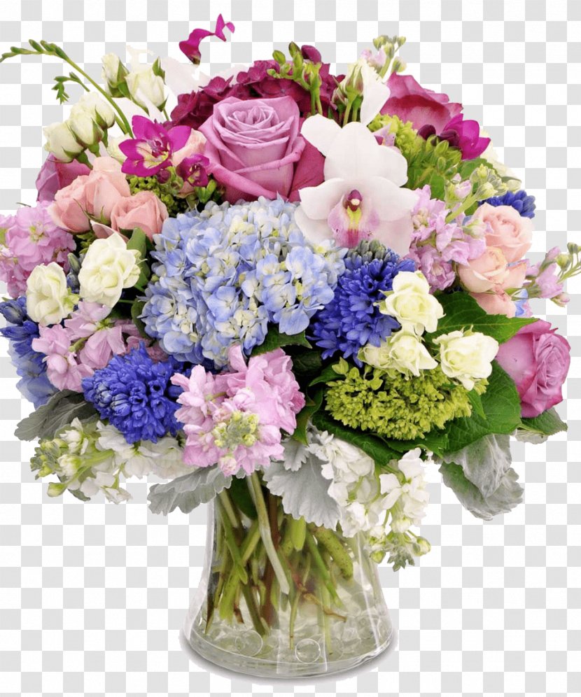 Flower Bouquet Floristry Birthday Cut Flowers - Delivery - Blossoming Transparent PNG