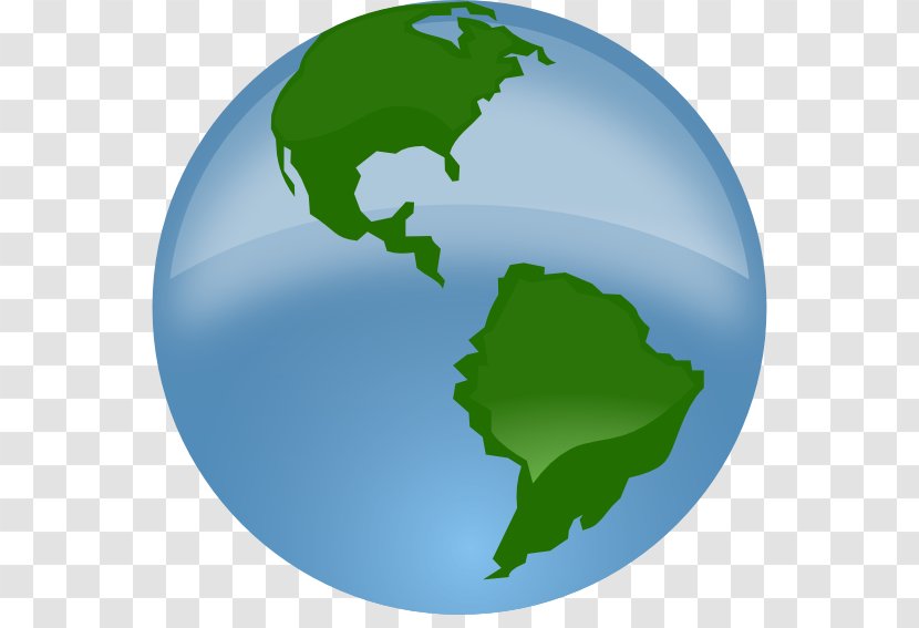 Globe World Western Hemisphere Clip Art - Map Transparent PNG