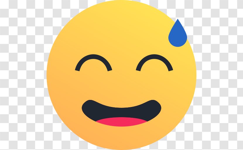 Smiley Emoticon Thepix - Blushing - Facebook Reactions Transparent PNG