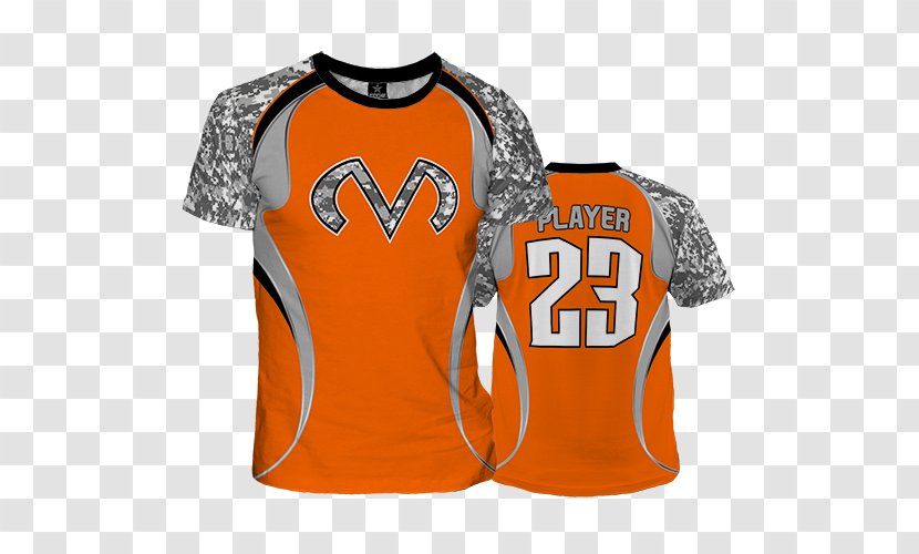 Sports Fan Jersey T-shirt Sleeveless Shirt Outerwear - Orange Transparent PNG