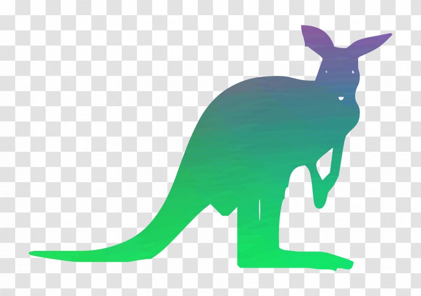 Kangaroo Vector Graphics Royalty-free Stock Illustration Image - Green - Sticker Transparent PNG