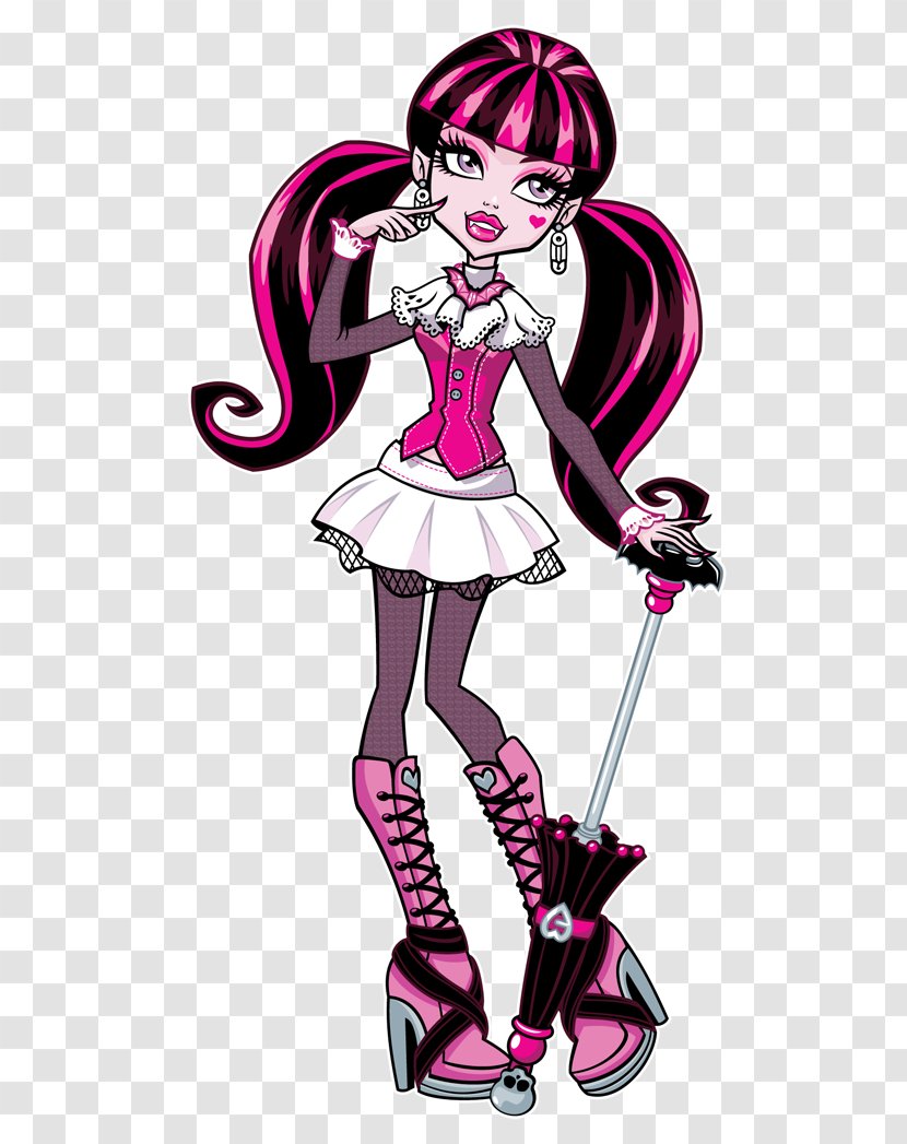 Frankie Stein Monster High: Ghoul Spirit Doll - Watercolor - Printing Transparent PNG
