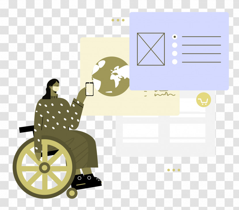 Wheel Chair People Transparent PNG