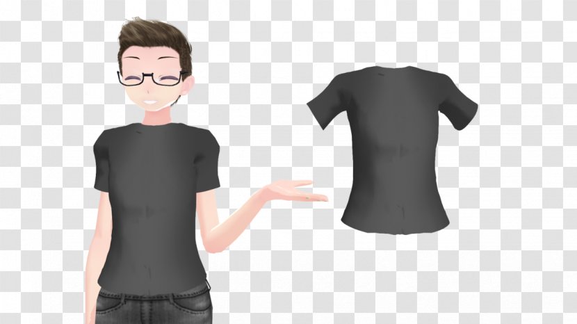 T-shirt Hoodie Sleeve Clothing - Heart - Mmd Dl Transparent PNG