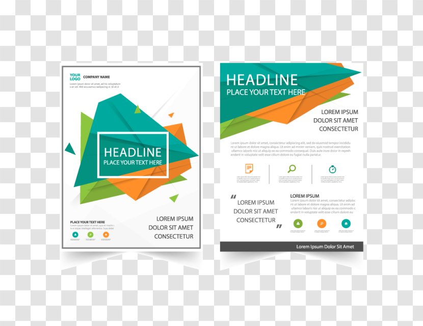 Flyer Page Layout Brochure Publishing - Abstract Transparent PNG