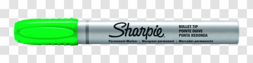 Marker Pen Sharpie Blue Cylinder Barrel - Permanent Transparent PNG