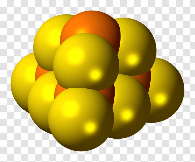 Molecule Phosphorus Sulfide Chemistry Sulfur - Watercolor - Illustration Transparent PNG