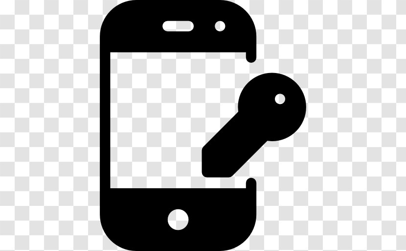 IPhone Handheld Devices Smartphone Telephone - Black And White - Iphone Transparent PNG
