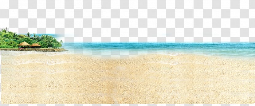 Sea Beach Water Trees - Rectangle - Interior Design Services Transparent PNG