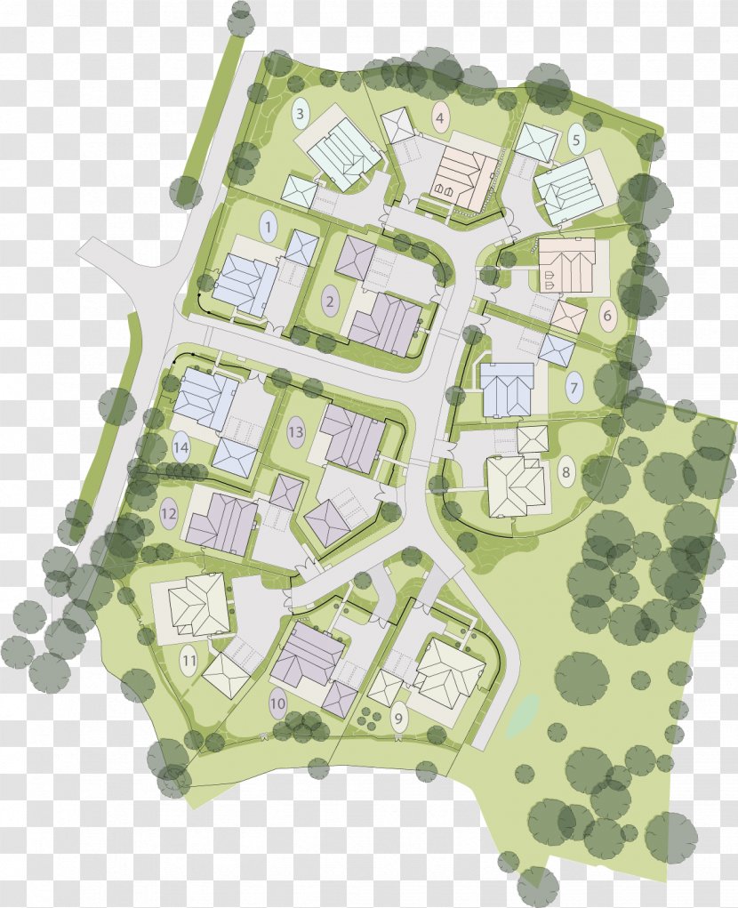 Crest Nicholson Grangebrook Goffs Oak House Plan - Price On Application Transparent PNG