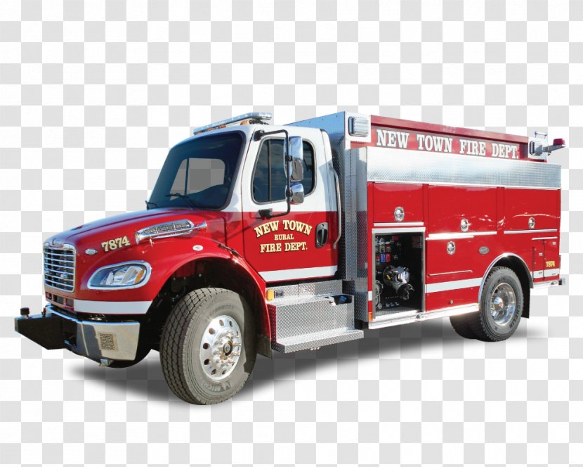 Wildland Fire Engine New Town Department Car Transparent PNG