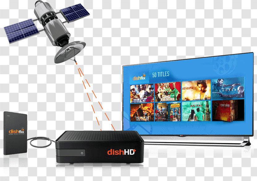 Digital Television Dish TV Satellite Finder Direct-to-home In India - Airtel Tv - Cat Watching Transparent PNG