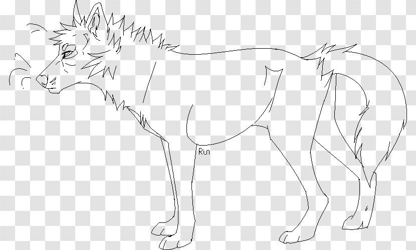 Mustang Wildlife Line Art Drawing Pack Animal - Paint Lines Transparent PNG
