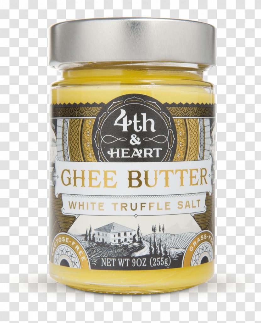 Ghee Truffle Salt Butter - Side Grazing Transparent PNG