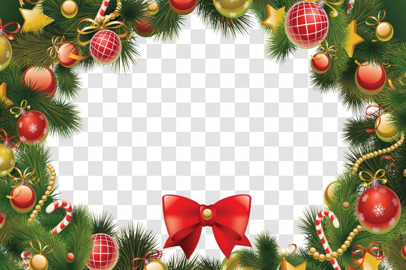 Santa Claus Christmas Ornament Tree Gift - Card - Wreath Transparent PNG