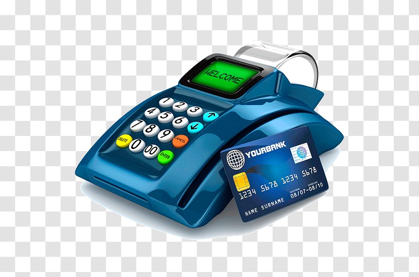 Credit Card Debit Payment Terminal - Hardware Transparent PNG