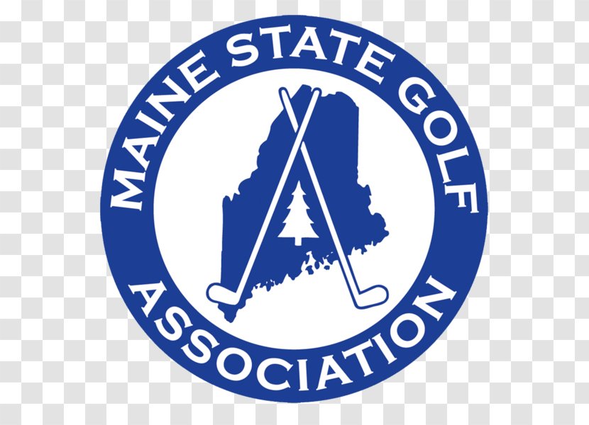 Maine State Golf Association Logo Brand Trademark Organization - Silhouette - Flower Transparent PNG