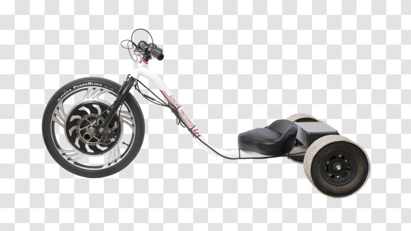 Wheel Car Drift Trike Bicycle Tricycle - Motorcycle - Electric Engine Transparent PNG