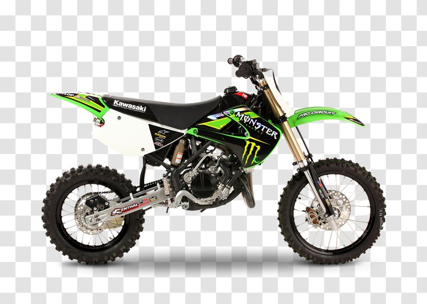 Kawasaki Motorcycles KX100 Heavy Industries Motorcycle & Engine - Kx 85 - Monster Energy Motocross Transparent PNG