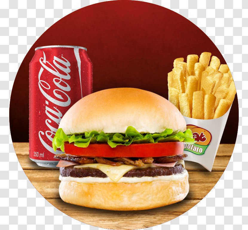 French Fries Cheeseburger Hamburger Breakfast Sandwich Whopper - Dish - Burger King Transparent PNG