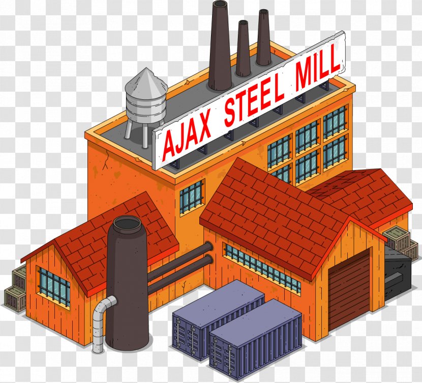 The Simpsons: Tapped Out Simpsons Game Homer Simpson Steel Mill Springfield Transparent PNG