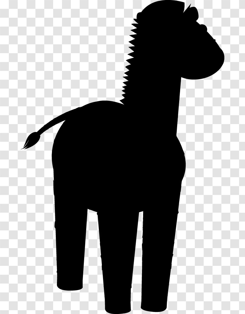 Mustang Donkey Black & White - Rein - M Stallion Halter Transparent PNG