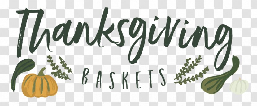 Thanksgiving Logo Brand Basket Font - Plant Transparent PNG